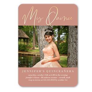quinceanera birthday invitations