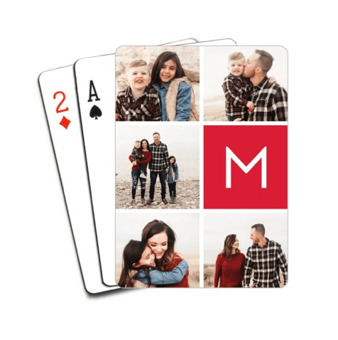 Personalized playing cards
