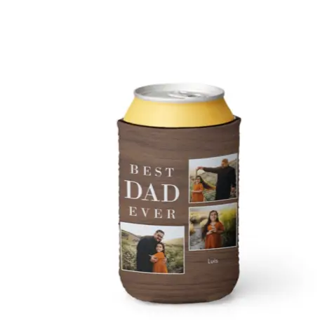 Personalized can cooler
