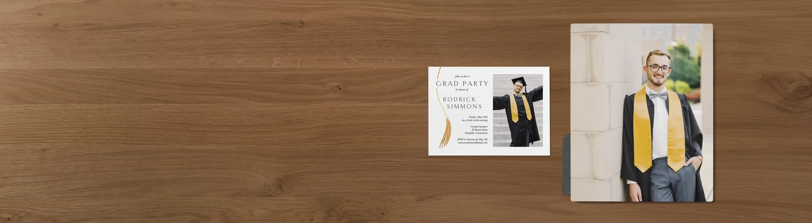 Graduation invites and prints