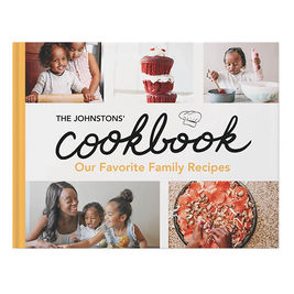 personalized recipe photo book