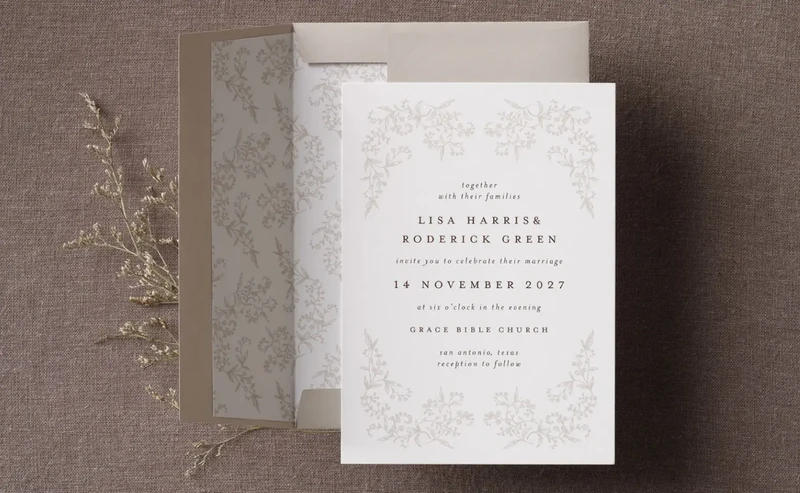 Wedding Invitation Stationery