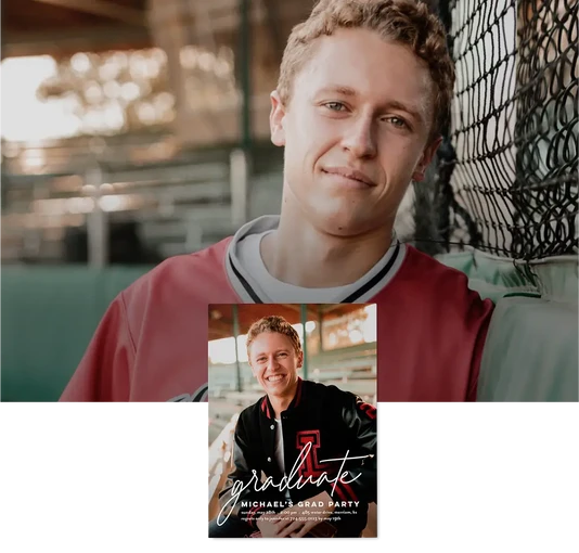 Grad Party Invitation