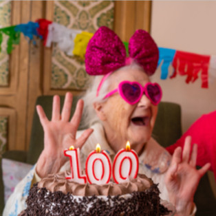 100th Birthday picture