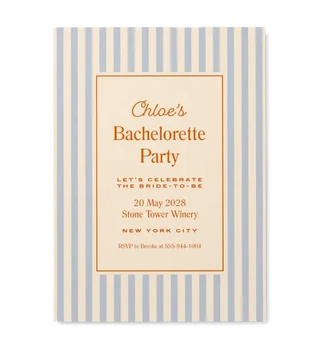 Bachelorette Party Invitations