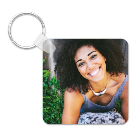 Personalized plastic key rings