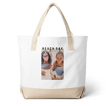 Personalized Large Print Tote Bag