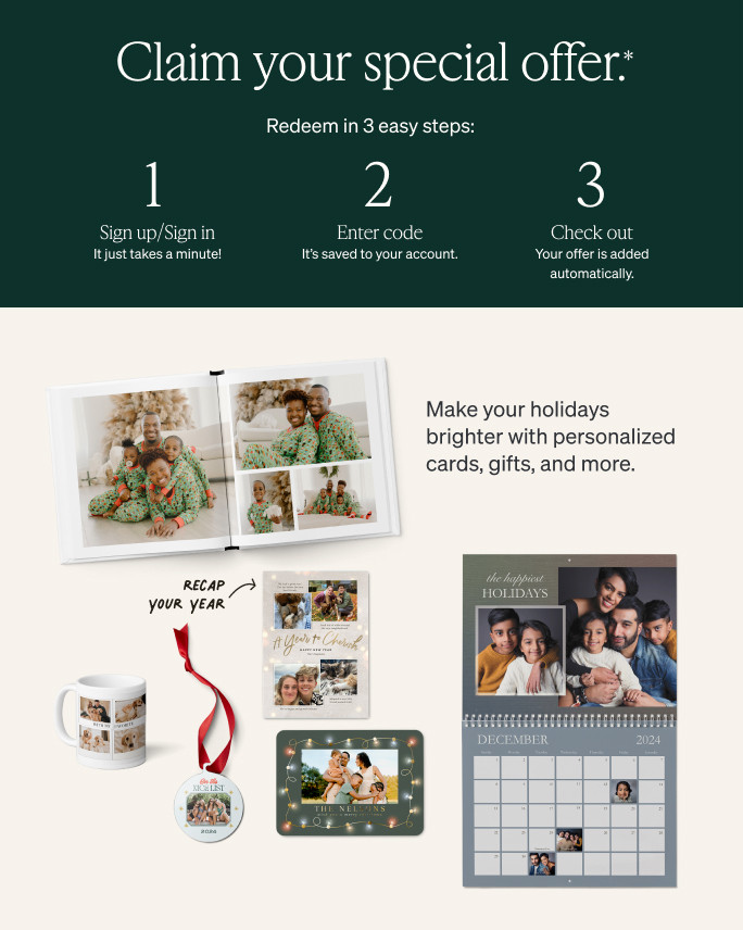 Register To Receive A Special Sign Up Promotion By Email 