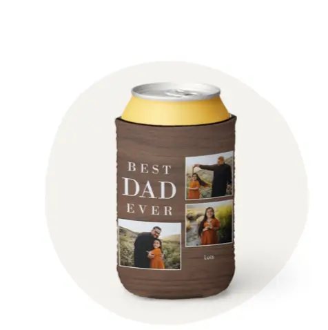 Dopest Dad Ever - Personalized Weed Can Cooler