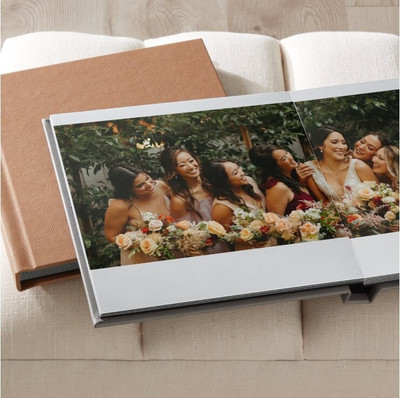 Old Town Large Photo Albums, Holds 400 4x6 Photos (Leather, Black)