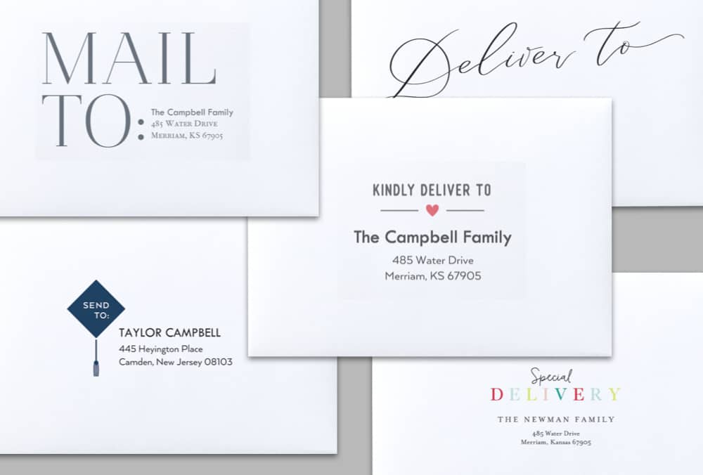pre printed envelopes