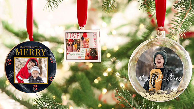 Photo Books Holiday Cards Birth Announcements Create One Of A Kind Ornaments
