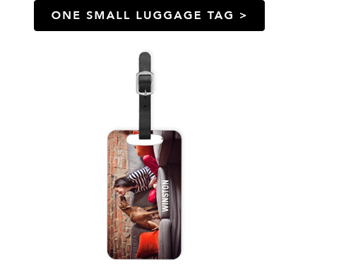 One Small Luggage Tag