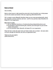 Back To School Email Template
