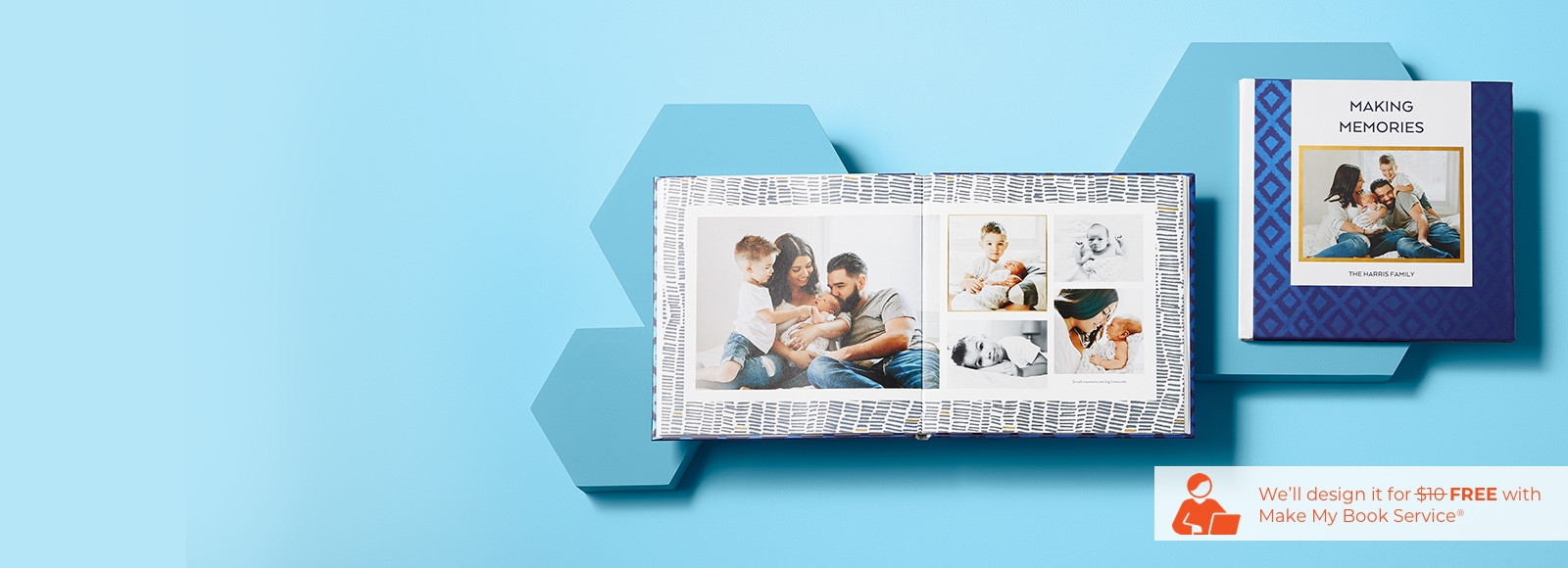 custom baby photo books