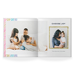celebrate family by float paperie photo book