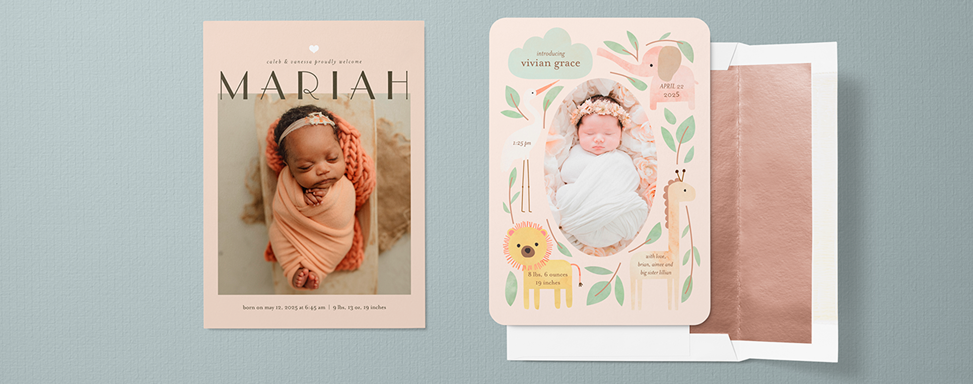 Shop Birth Announcements