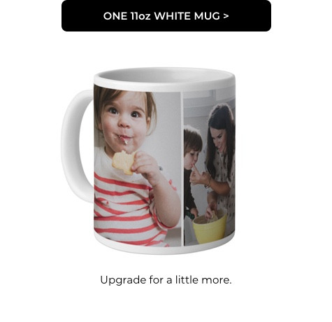 One 11oz White Mug