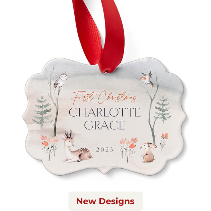 Shutterfly personalized christmas ornaments Clearance