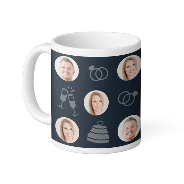 Personalized Wedding Mugs · Custom Designed Wedding Photo Mugs · Memento