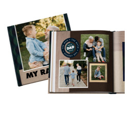 Fill photo books with memories for thoughtful Father's Day gifts.