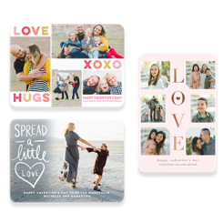 Shop personalized Valentine's Day cards for him, her, and everyone else on your list.