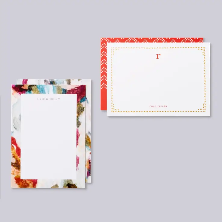 PERSONALIZED STATIONERY