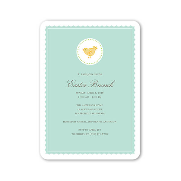 Blank Cards: Invitation Cards Made For At Home Print
