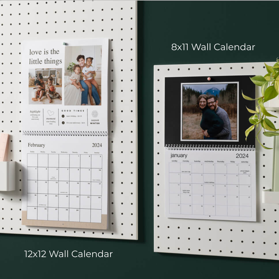 framed wall calendars refill