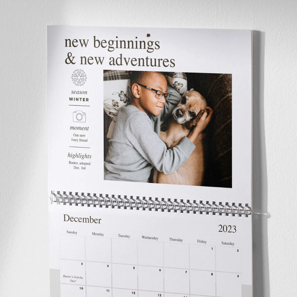 Shutterfly 2024 Photo Calendar Creator Dedie Eulalie