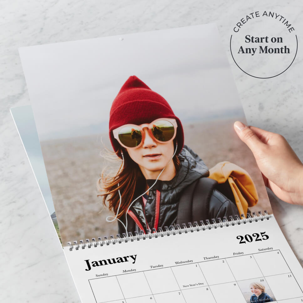 2025 Personalized Wall Calendar Refills Made