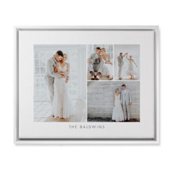 Canvas prints and wall art are great bridal shower gift ideas.