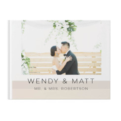 Photo books of the happy couple make thoughtful gifts for bridal showers.