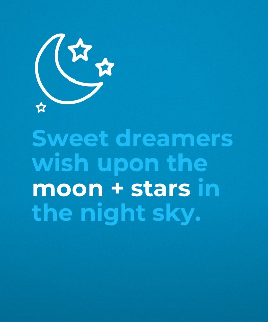 kids moon plus stars theme