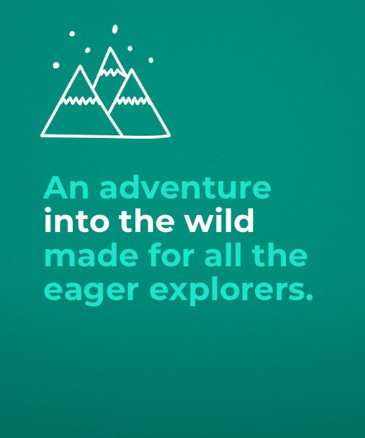 kids into the wild theme