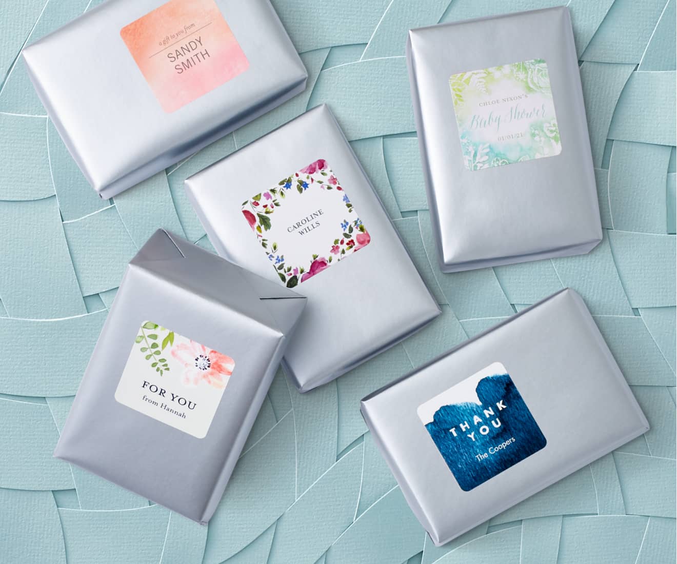 tiny prints save the date