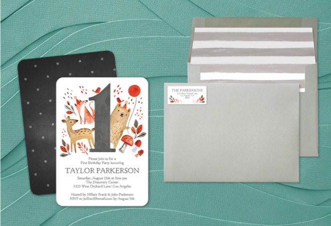 tiny prints save the date