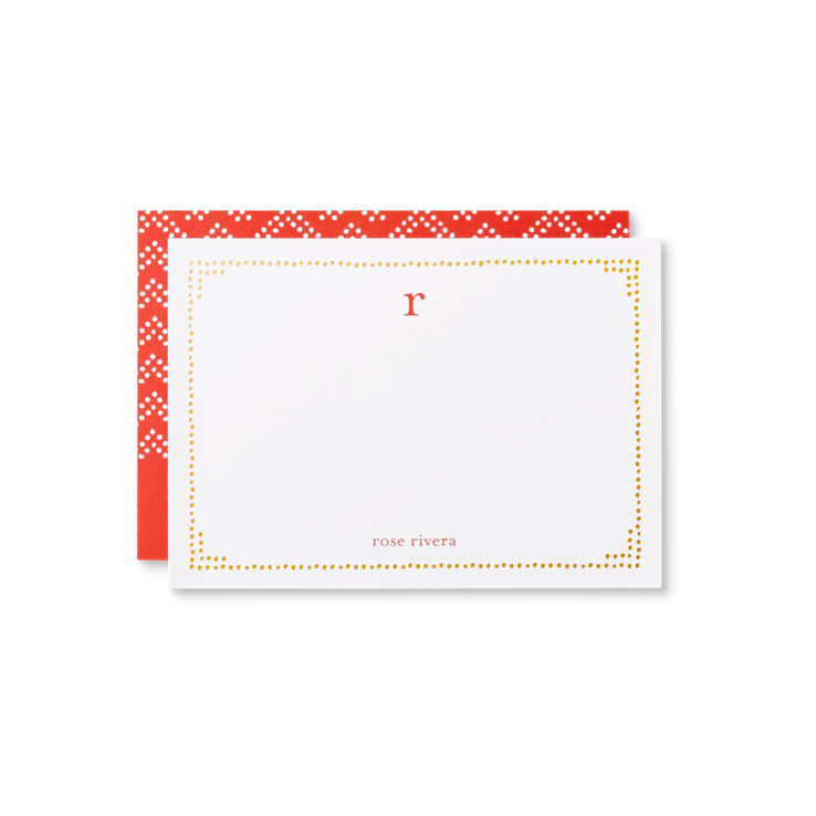 PERSONALIZED STATIONERY