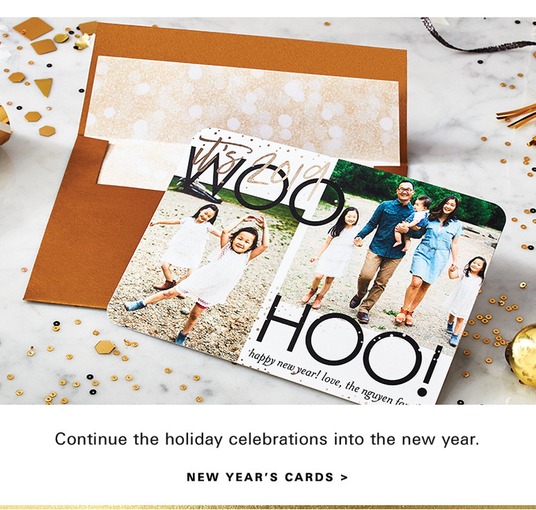new years cards