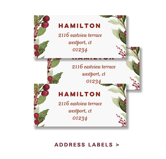 address labels