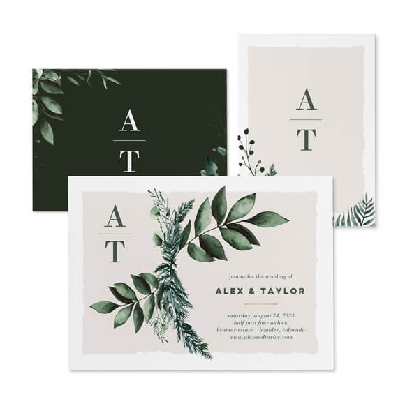 Wedding Invitation Wording For Attire and Adults Only Wedding