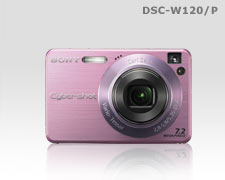 Cyber-shot Camera DSC-W120/P